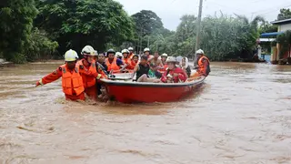 ভারি বৃষ্টিতে ভয়াবহ বন্যার কবলে মিয়ানমার